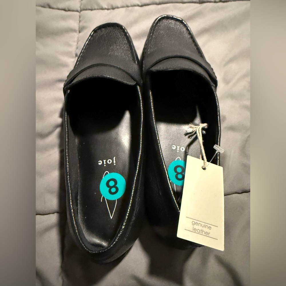 NWT JOIE Leather Moccasin Shoes, 8 - Picture 3 of 3